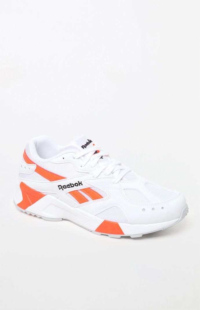 reebok aztrek orange