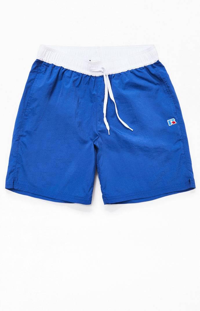 russell nylon shorts
