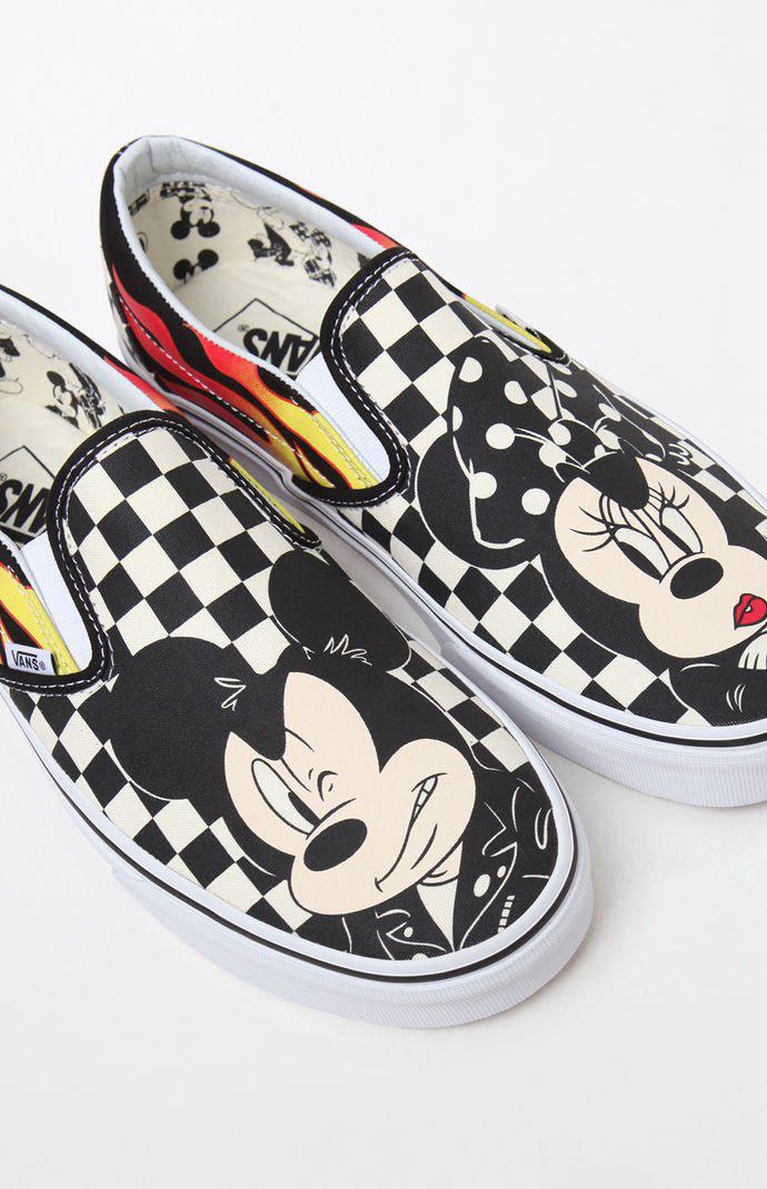 vans mickey flame