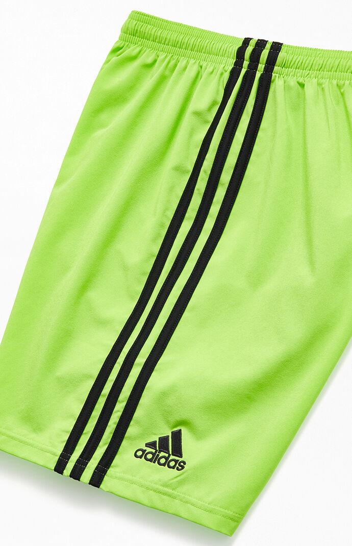 adidas neon shorts