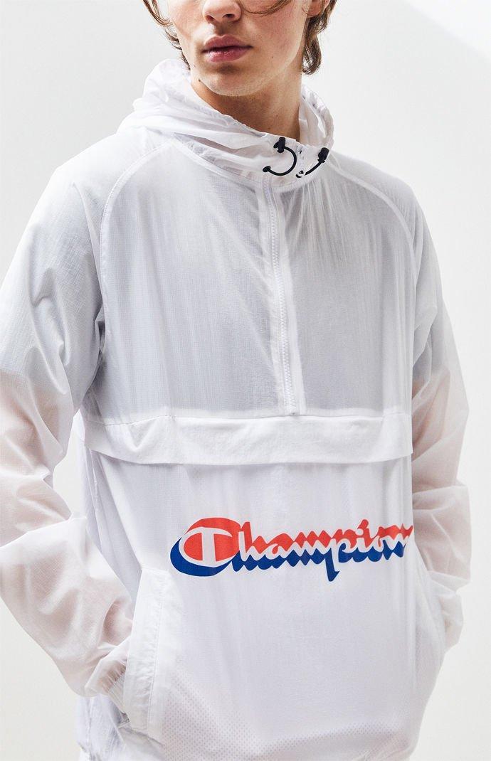 champion anorak white