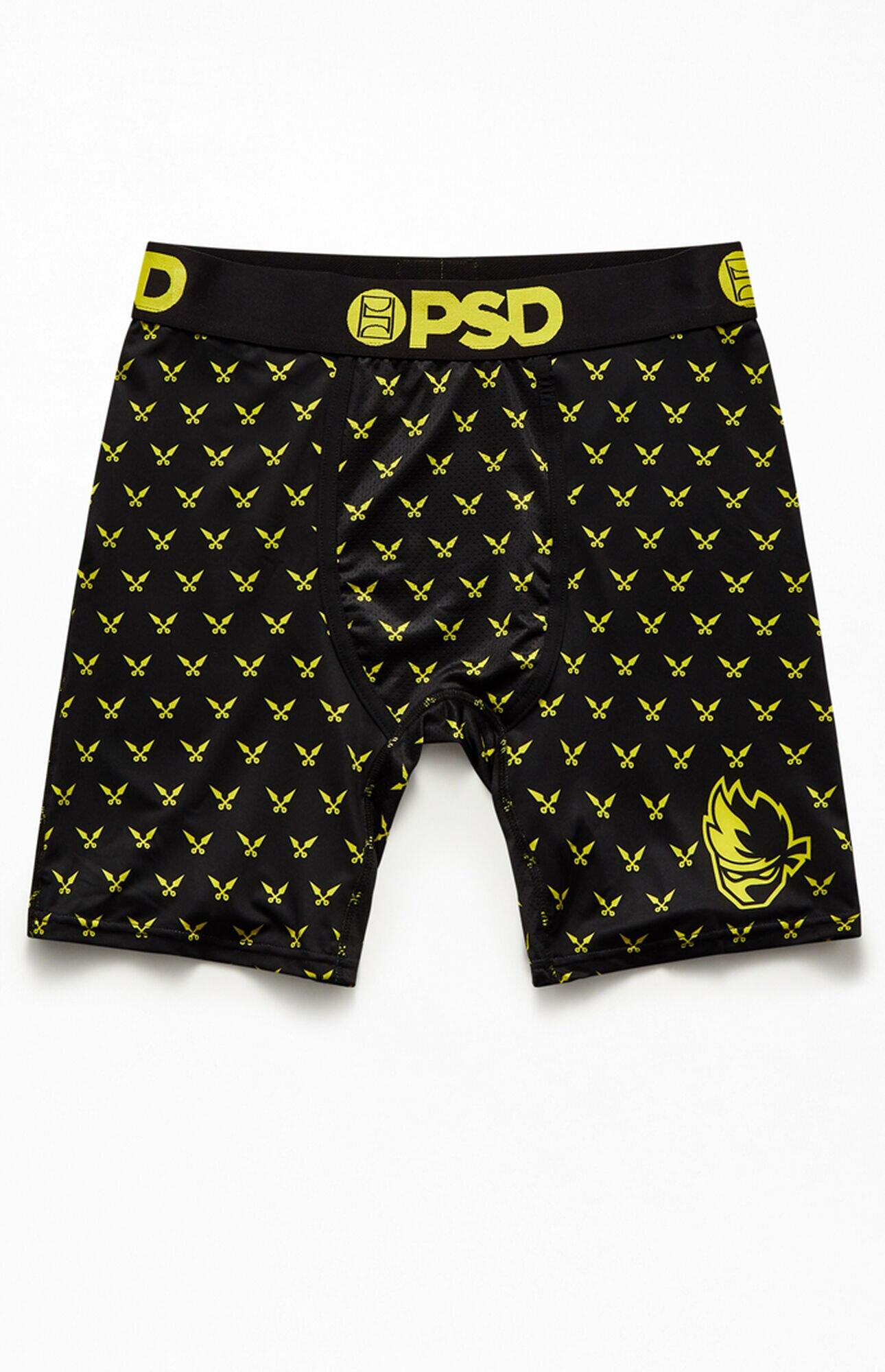 Download PSD Underwear Synthetic Ninja Blackout Boxer Briefs for ...