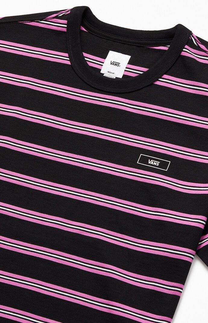 pink and black vans shirt