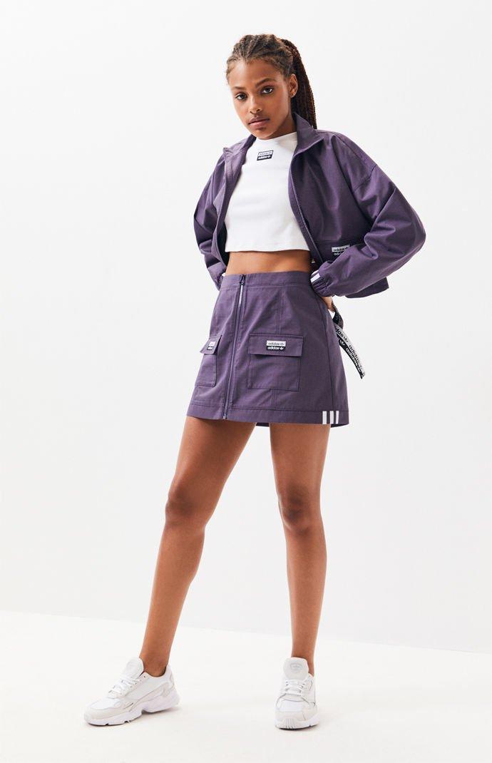 adidas Falcon Track Jacket in Purple 