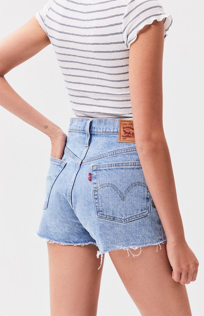 levi's short 501 high waist