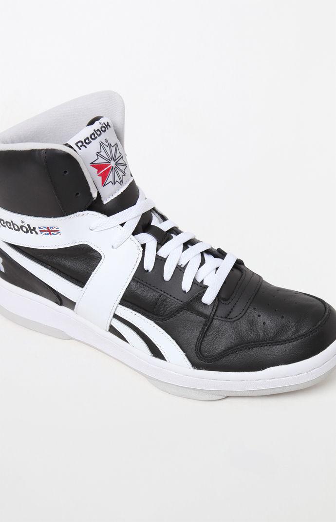 Reebok Leather Bb 5600 Archive Black & White Shoes for Men | Lyst