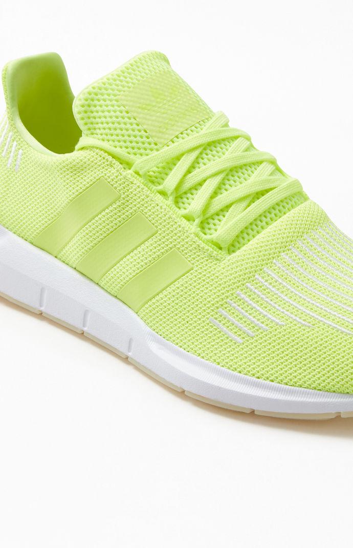 adidas Lace Neon Yellow Swift Run Shoes for Men | Lyst