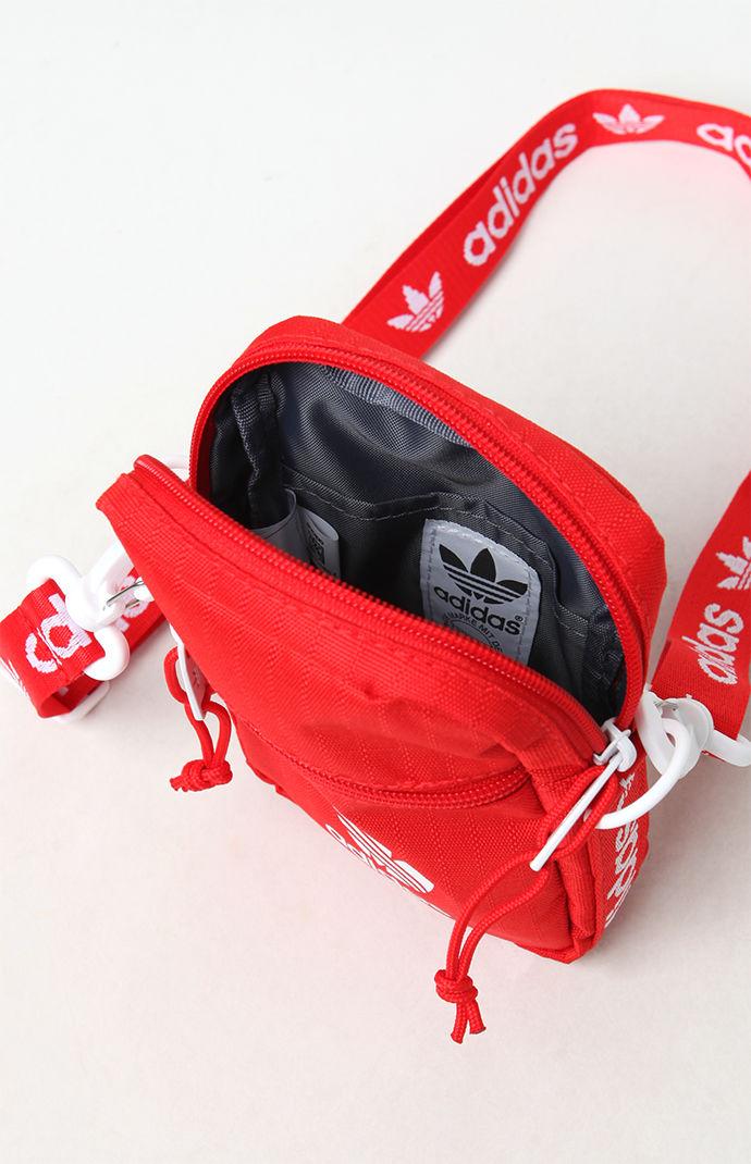 adidas Festival Crossbody Bag in Red for Men - Lyst