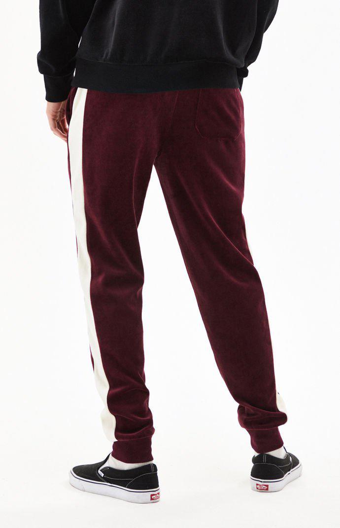 russell athletic velour track pants