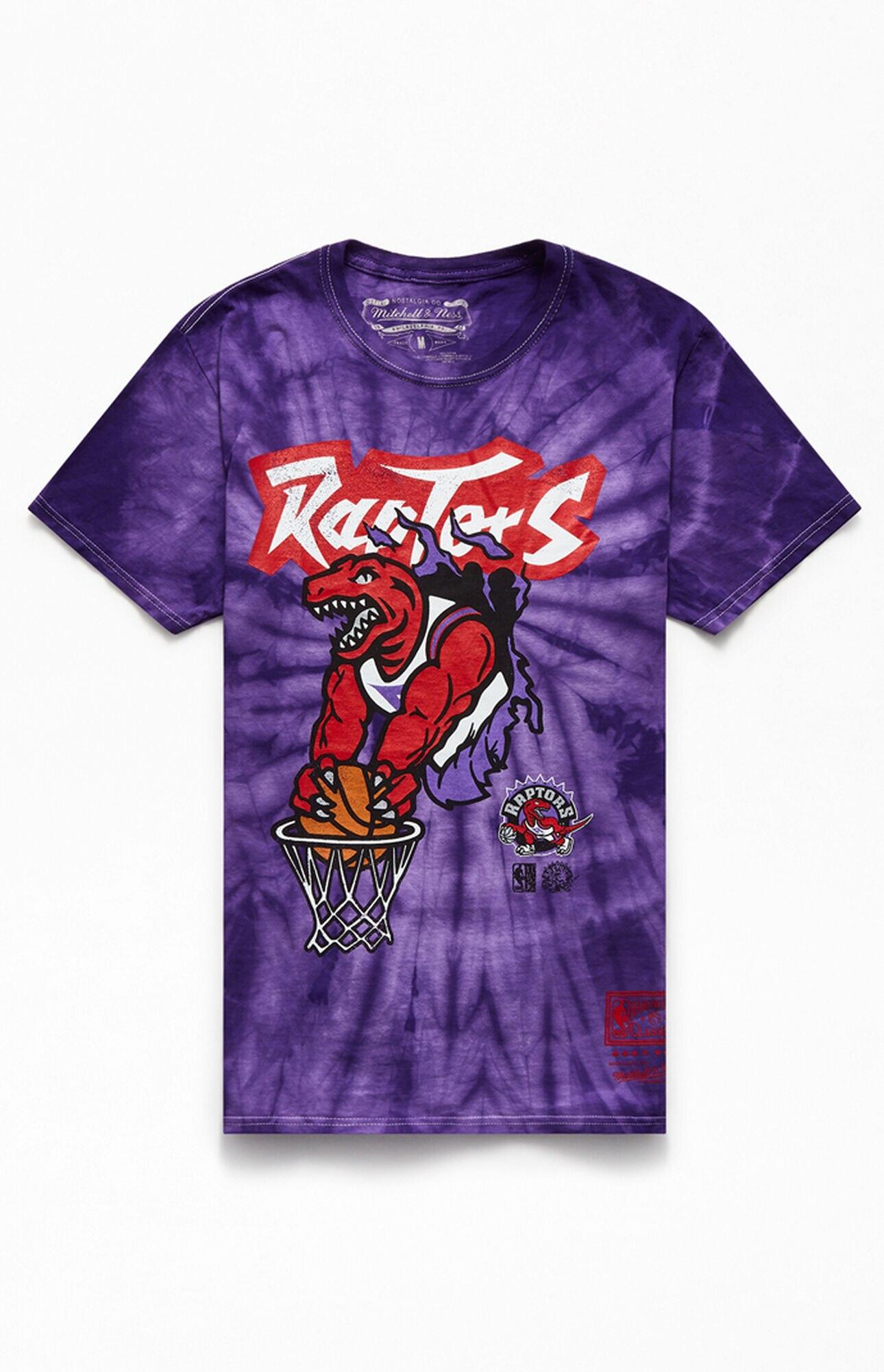 Mitchell & Ness Tie-dyed Toronto Raptors Finals T-shirt in Purple for Men |  Lyst