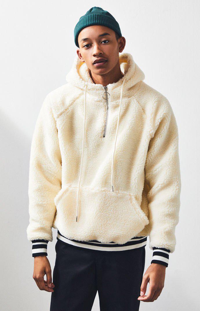 teddy quarter zip