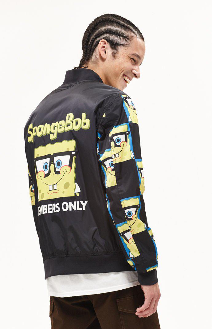 spongebob letterman jacket