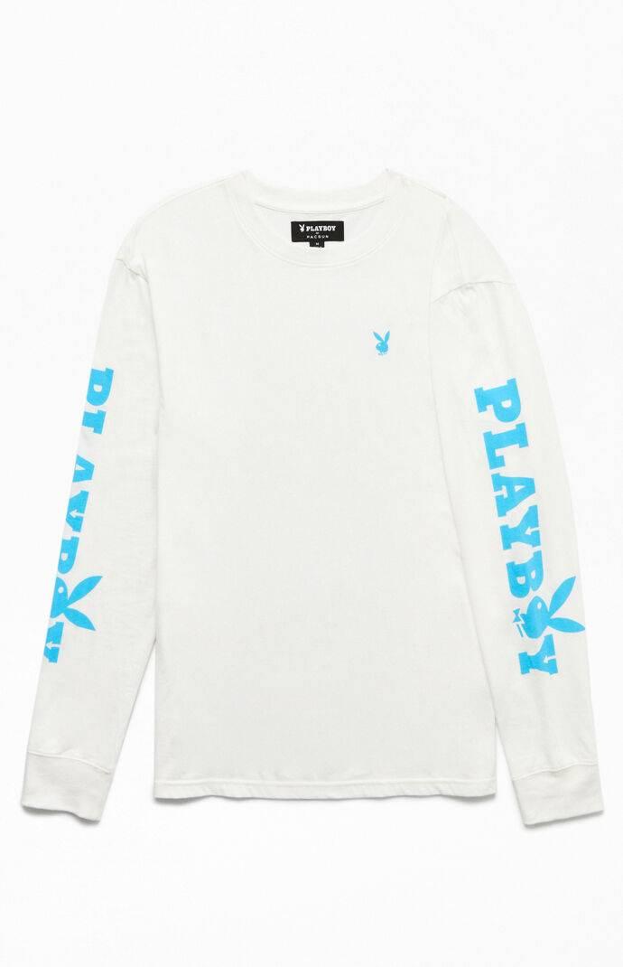PacSun X Playboy Collection Long Sleeve T-shirt in White for Men | Lyst