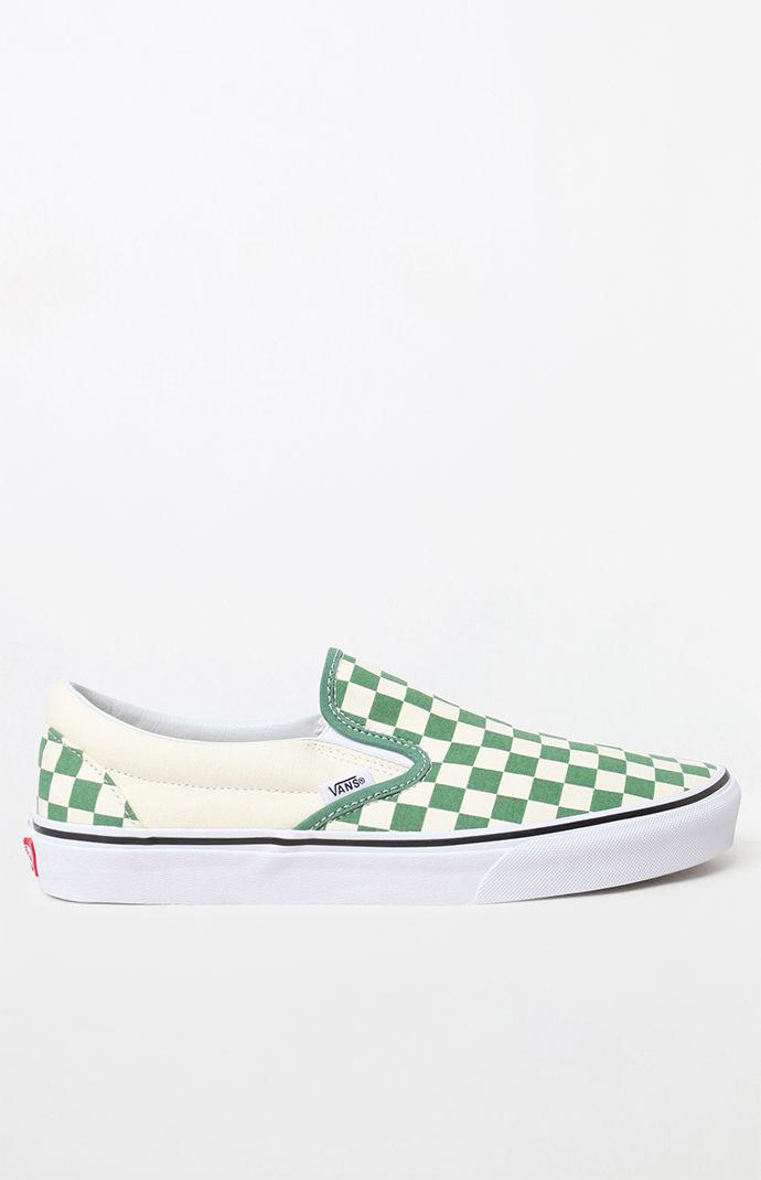 Vans Classic Slip-on Deep Grass Green Shoes for Men | Lyst