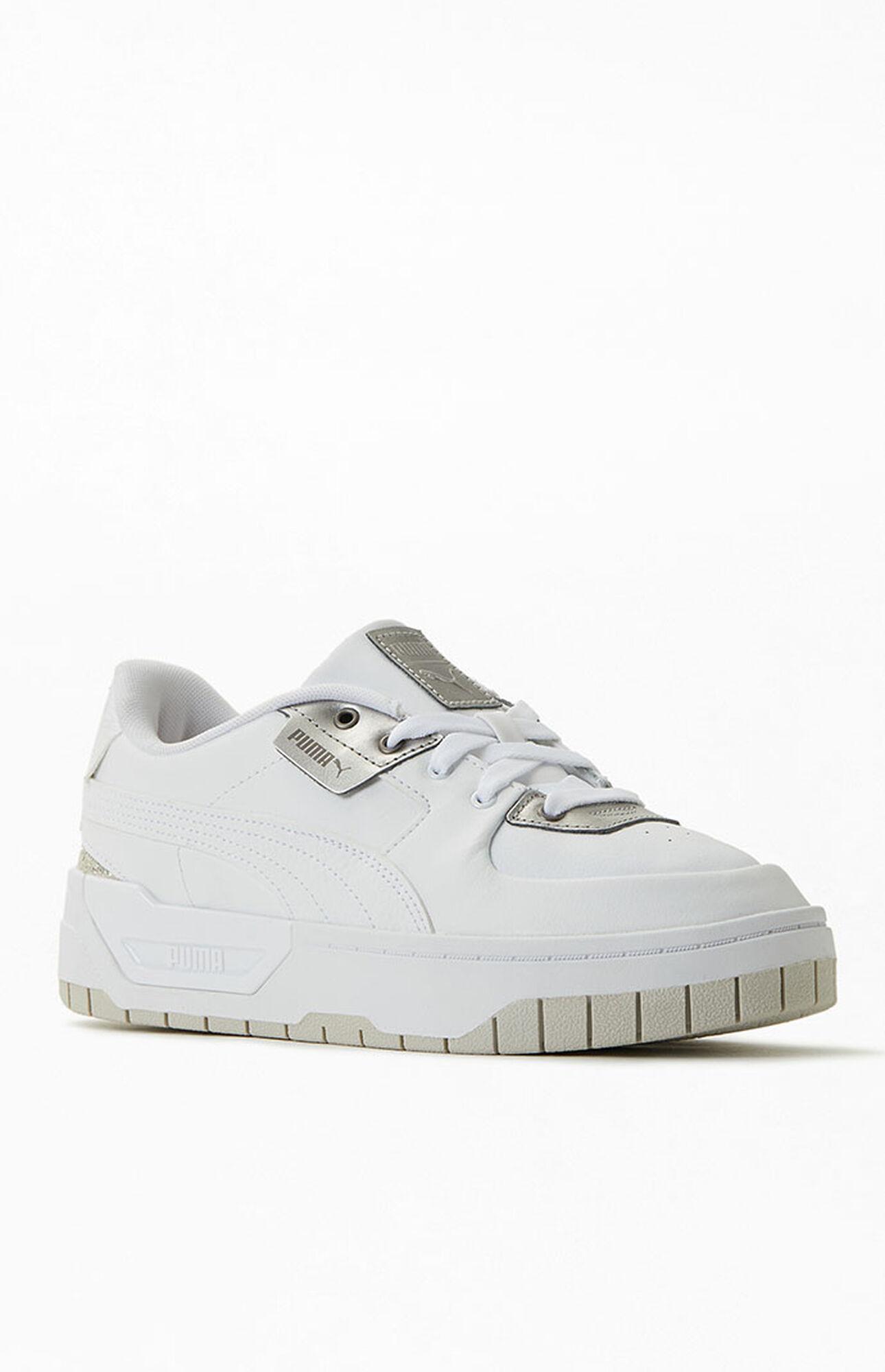 puma white cali sneakers