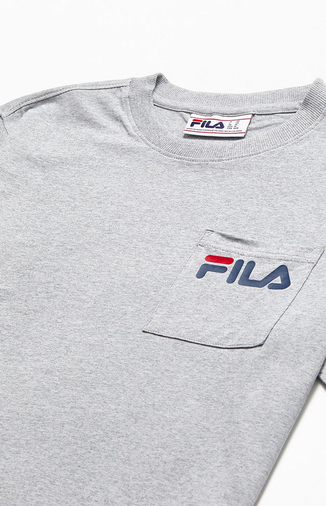 T shirt fila gris Clearance