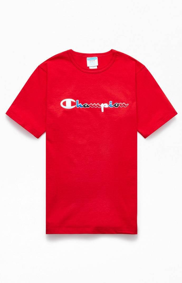 champion multicolor t shirt