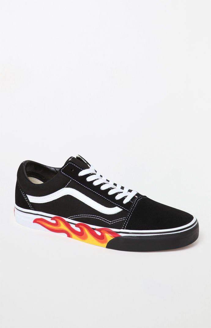 flame cut out old skool