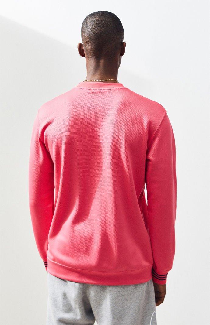 adidas pique crewneck