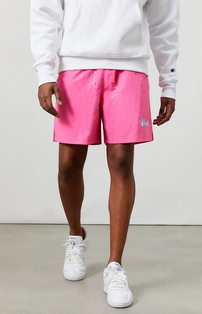 pink champion shorts