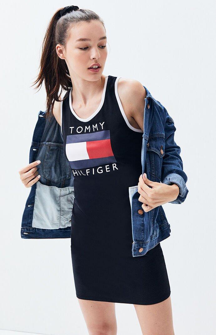 tommy jeans tank dress