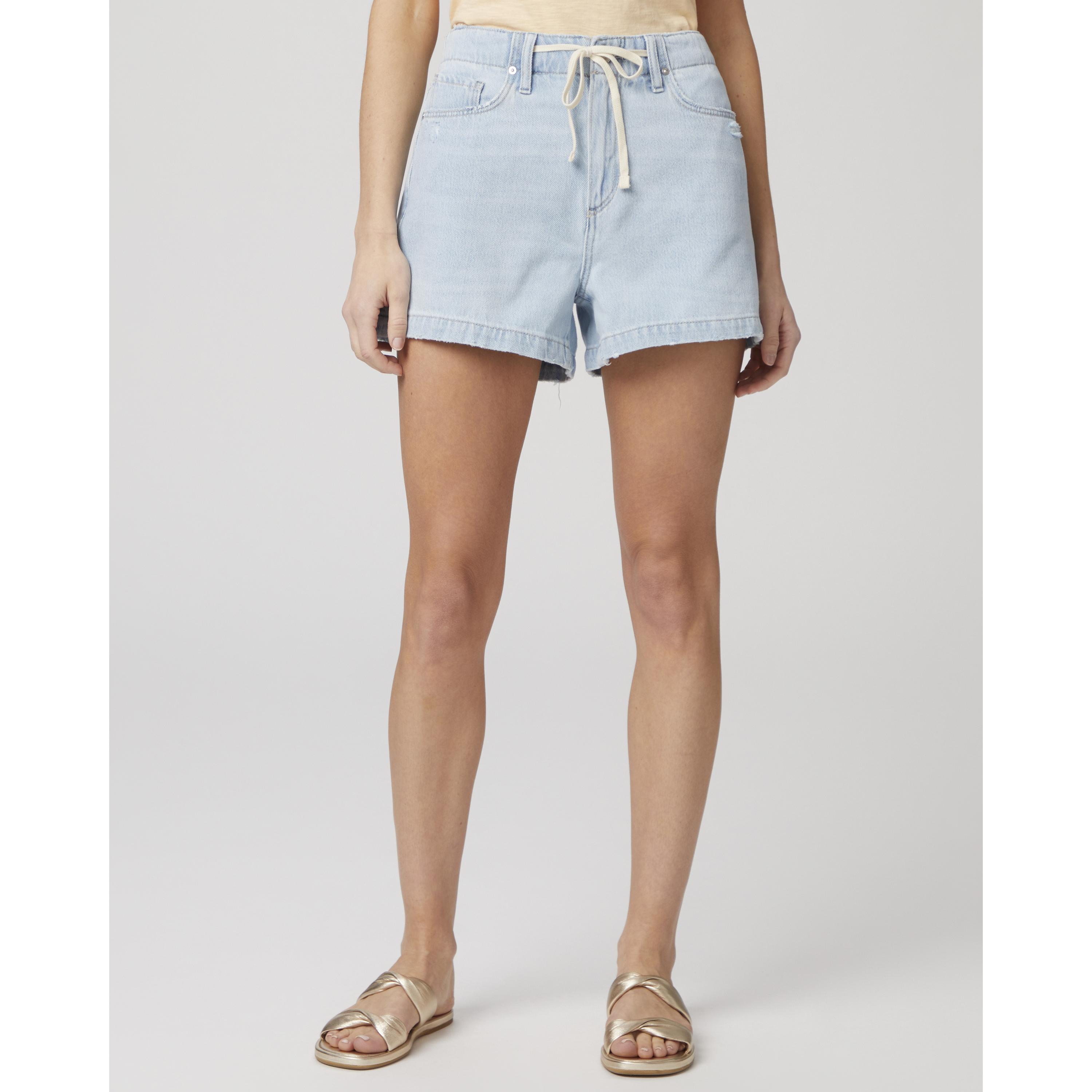 Paige Zoey Short In Blue Lyst