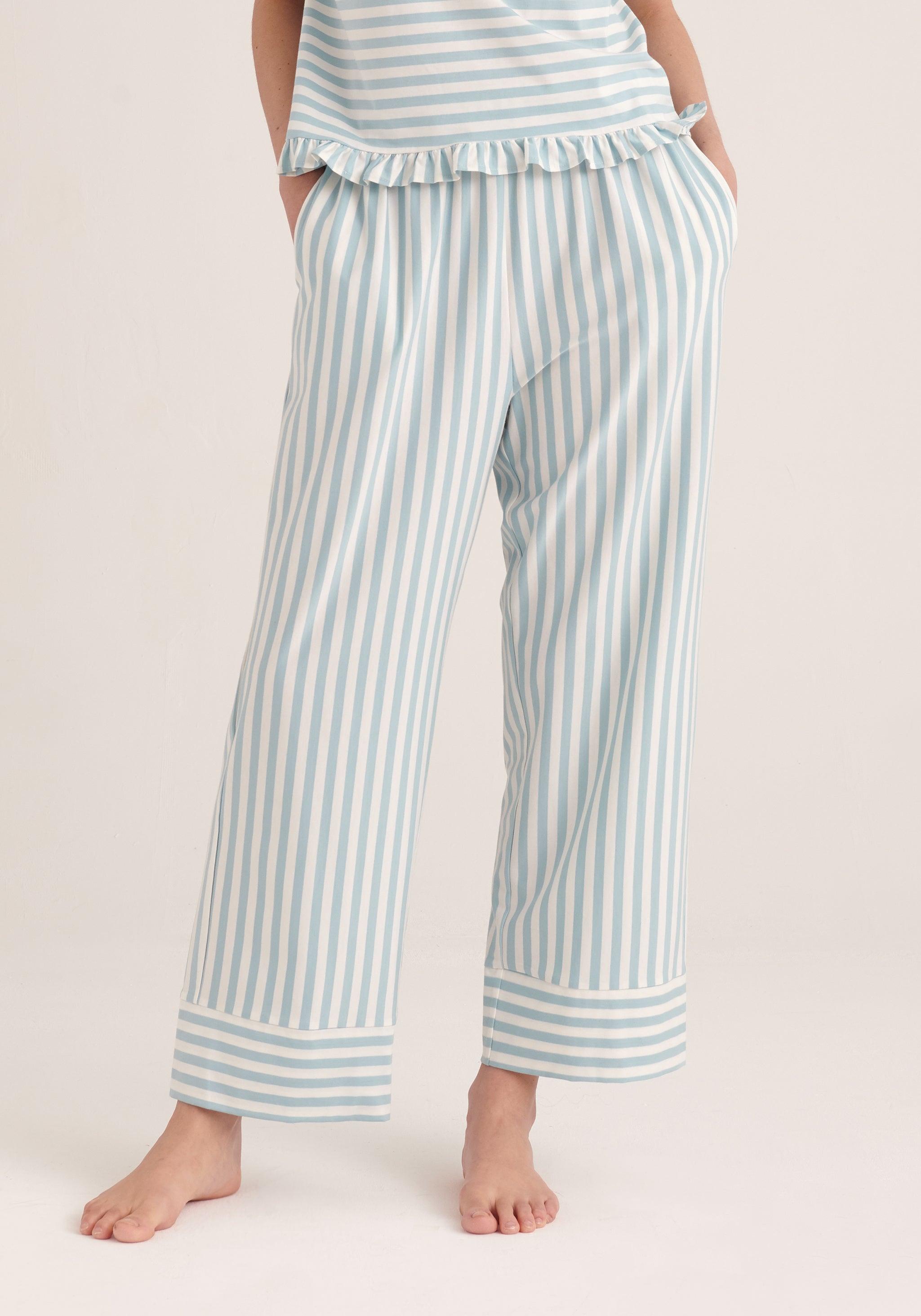Paisie Synthetic Striped Pyjama Bottoms | Lyst