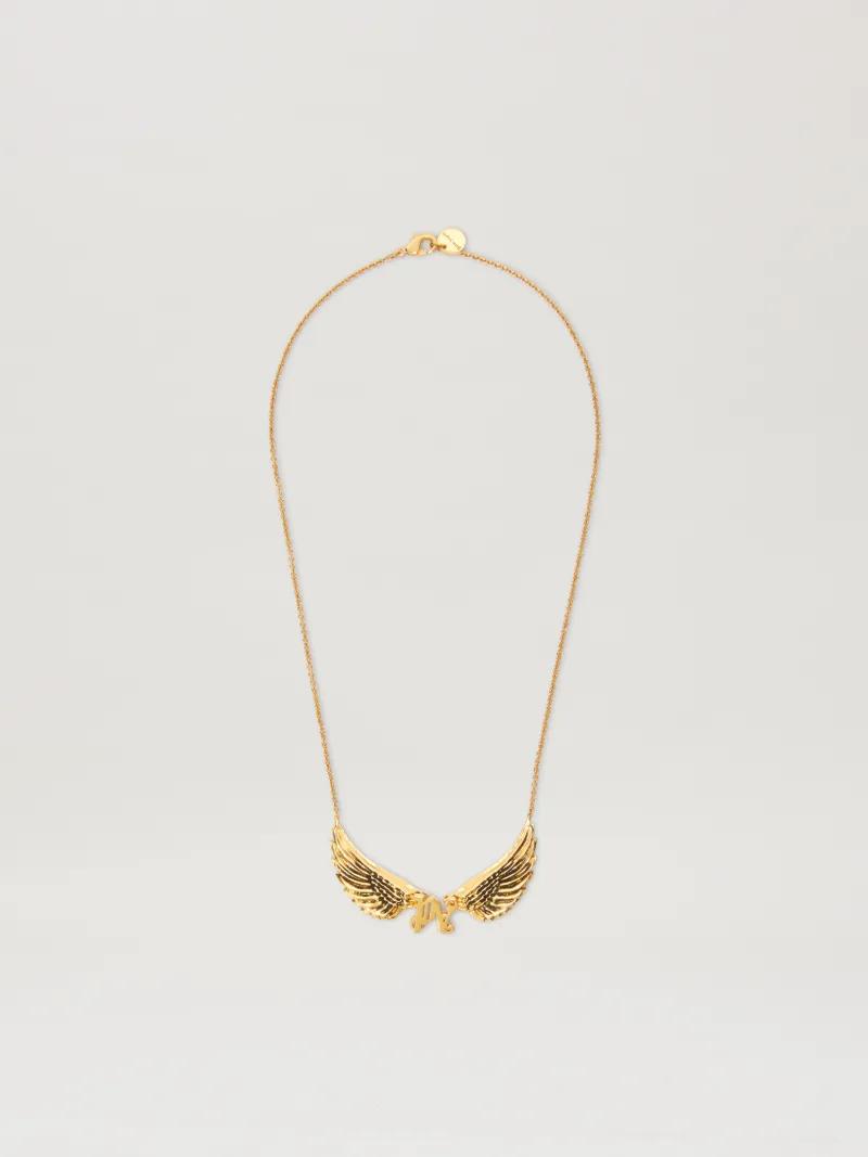 Palm Angels PA with Angel Wing ネックレス Palm Angels(パームエンジェルス) ネックレス・チョーカー