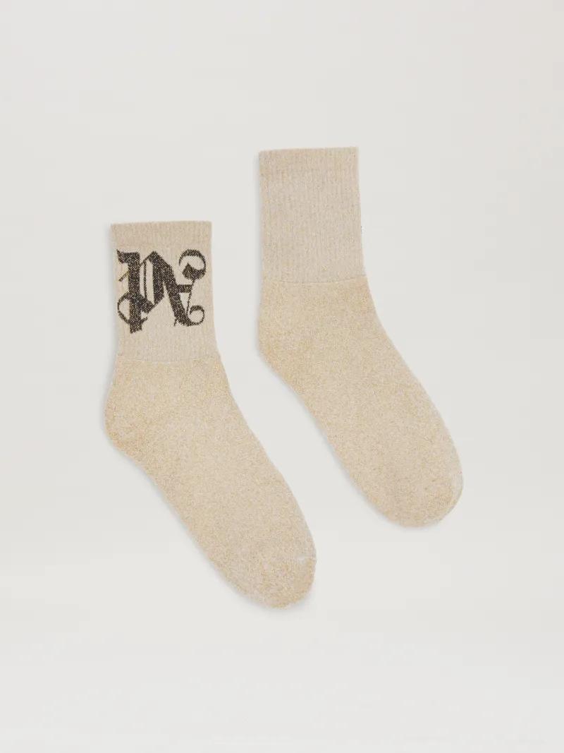 タイツ・ソックス PALM ANGELS Women Socks APWRA005F20FAB0010110 White Palm Angels Socks for Women | Online Sale up to 60% off | Lyst