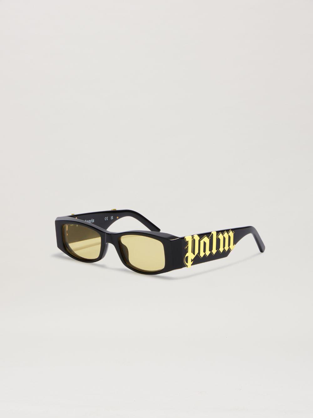 Palm Angels レディース ブラック Angel サングラス サングラス