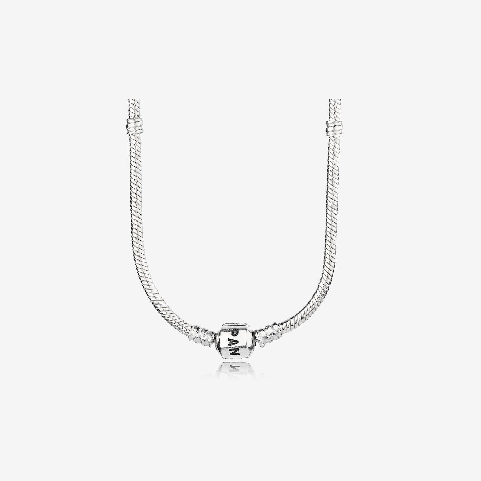 Sterling Silver Barrel Clasp Necklace Chain