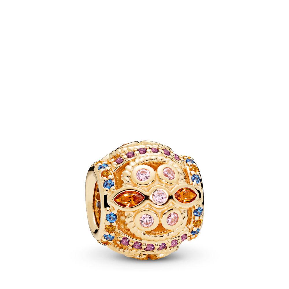 PANDORA 14k Gold Color Fresco Charm in 