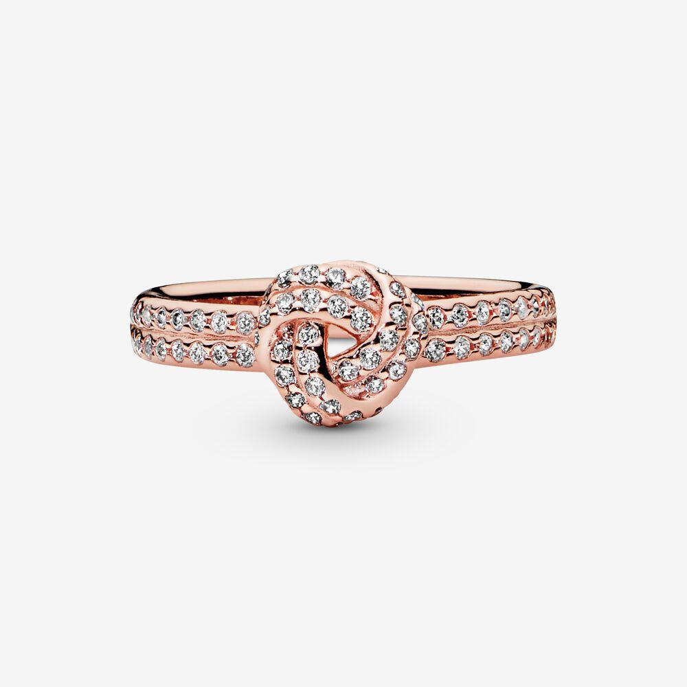 PANDORA Shimmering Knot Ring in Gold 