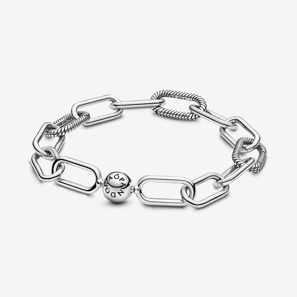 PANDORA Me Link Chain Bracelet in Metallic | Lyst