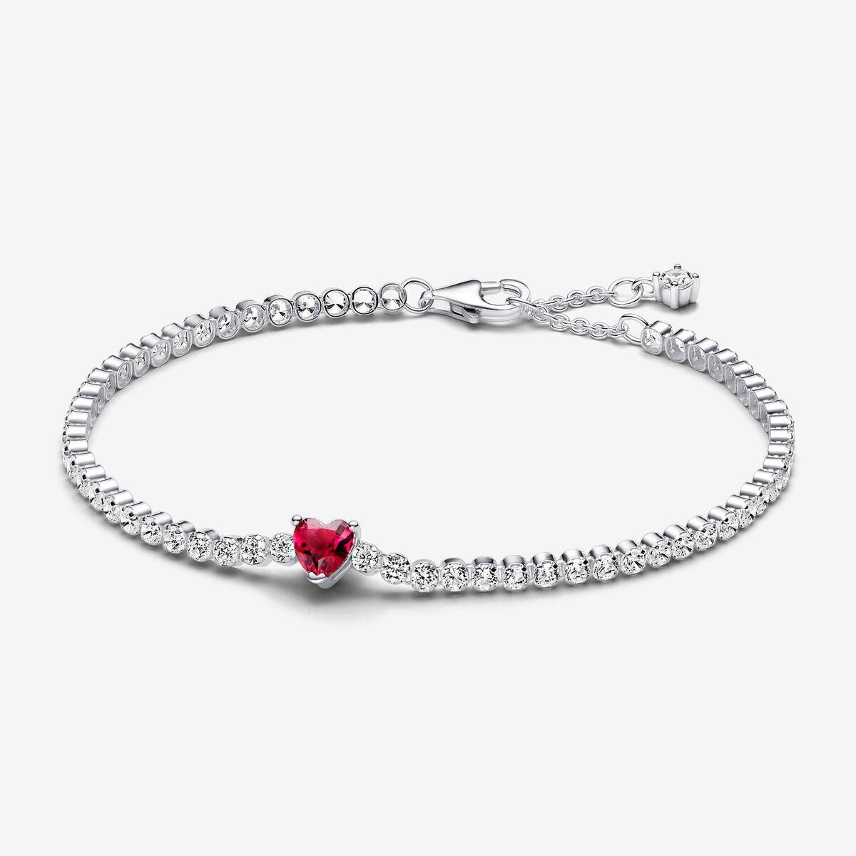 Pandora open shop heart cuff