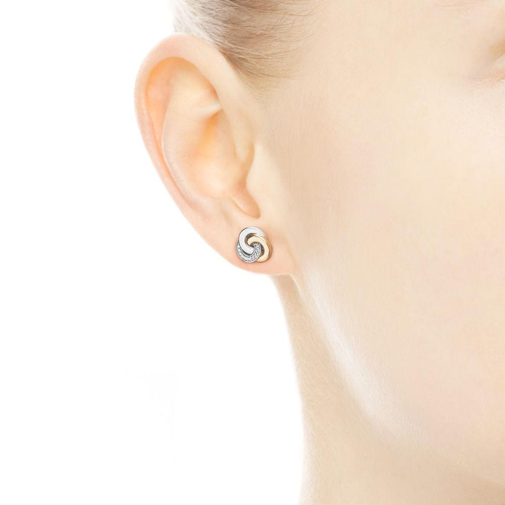 Pandora interlinked hotsell circles earrings
