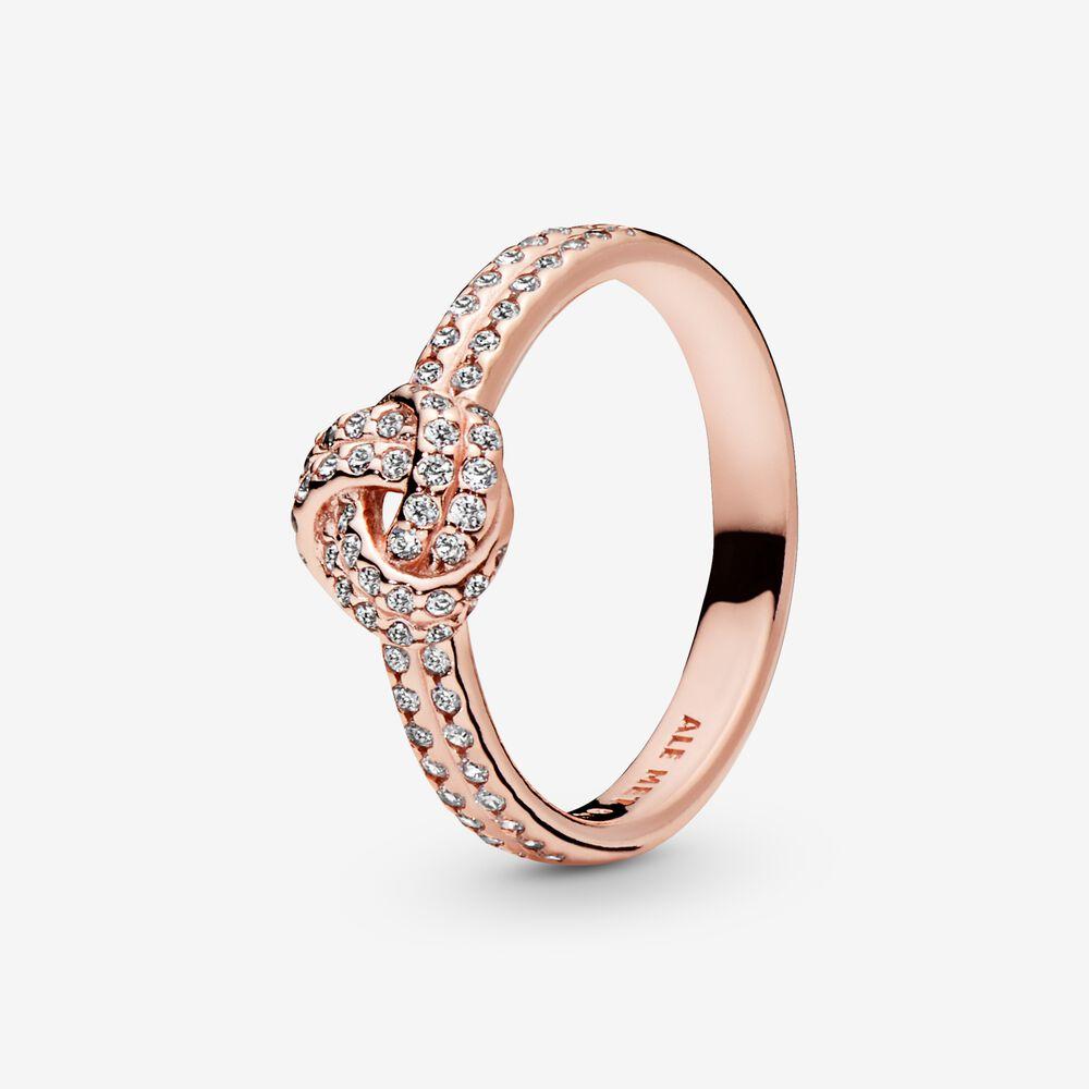 PANDORA Shimmering Knot Ring in Gold 