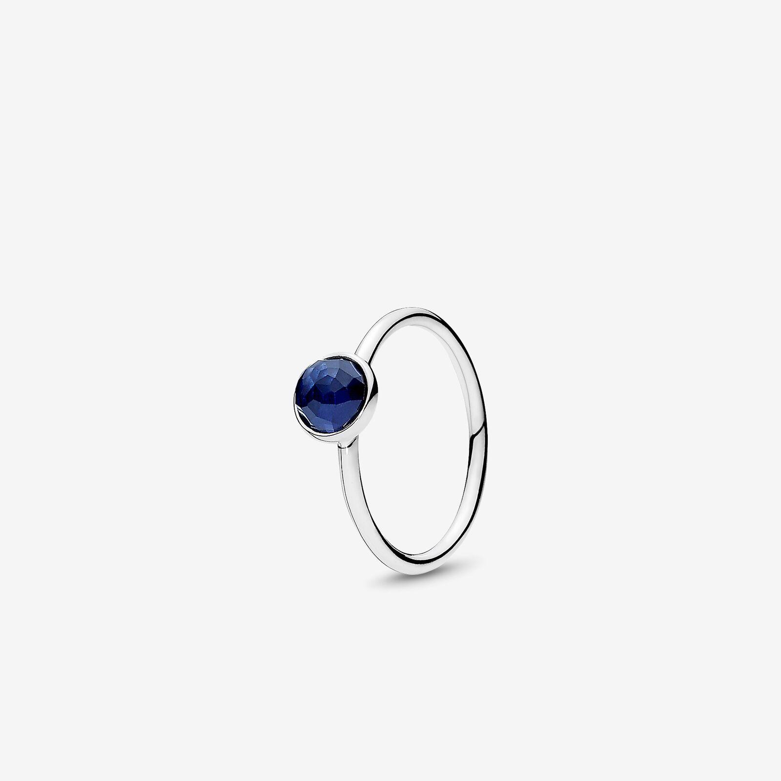 PANDORA Silver & Sapphire September Ring in Blue (Metallic) - Save 44% |  Lyst