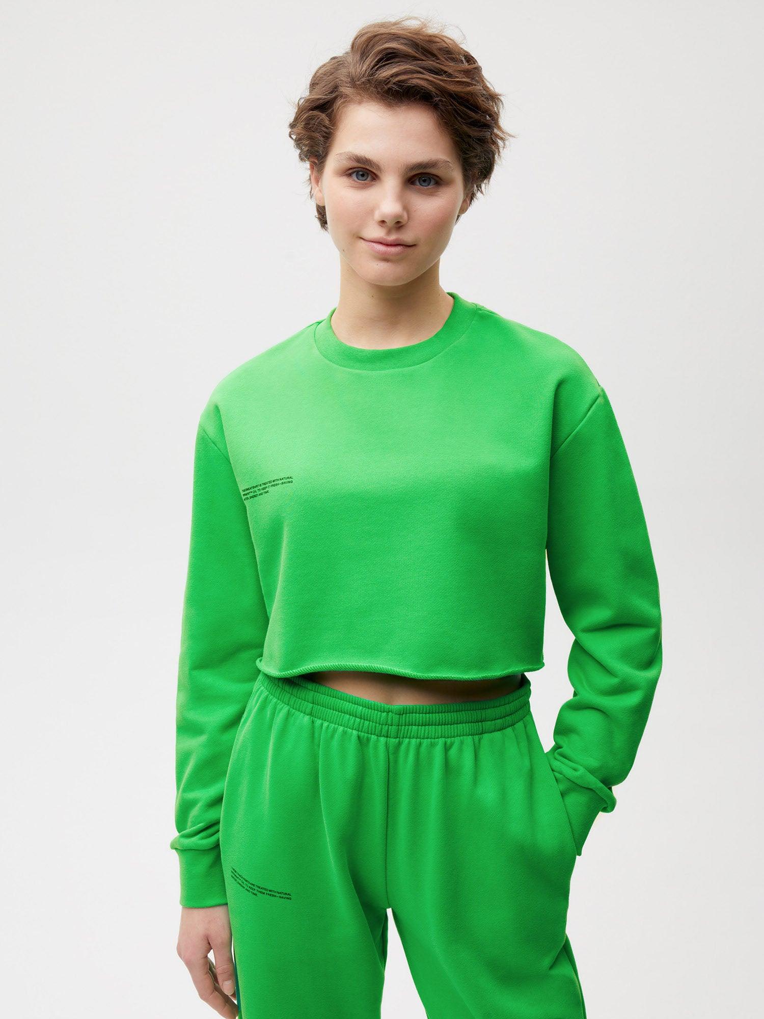 pangaia cropped sweatshirt