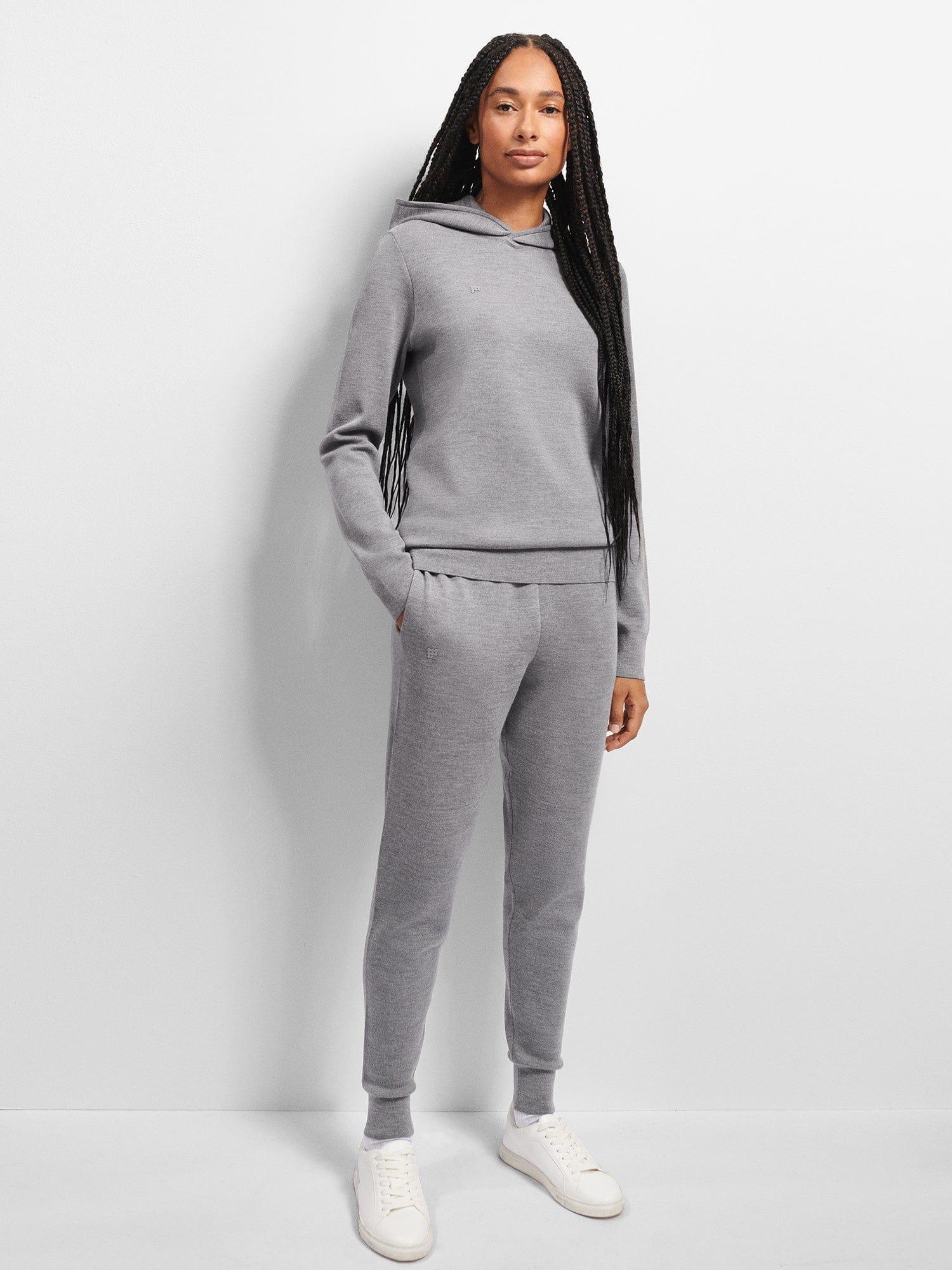 PANGAIA Regenerative Merino Wool Sweatpants in Grey Lyst UK