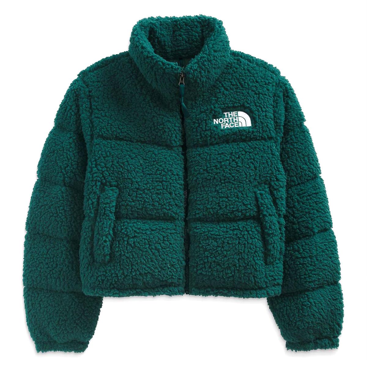 The North Face Sherpa Nuptse Jacket in Green | Lyst