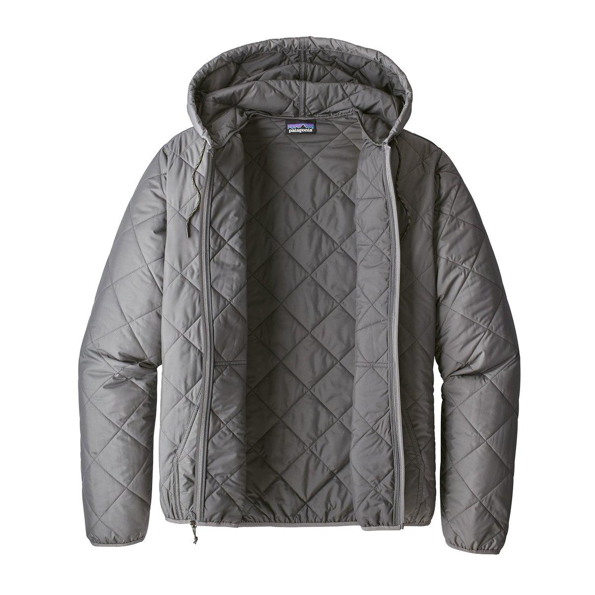 patagonia diamond quilted bomber hooded jacket