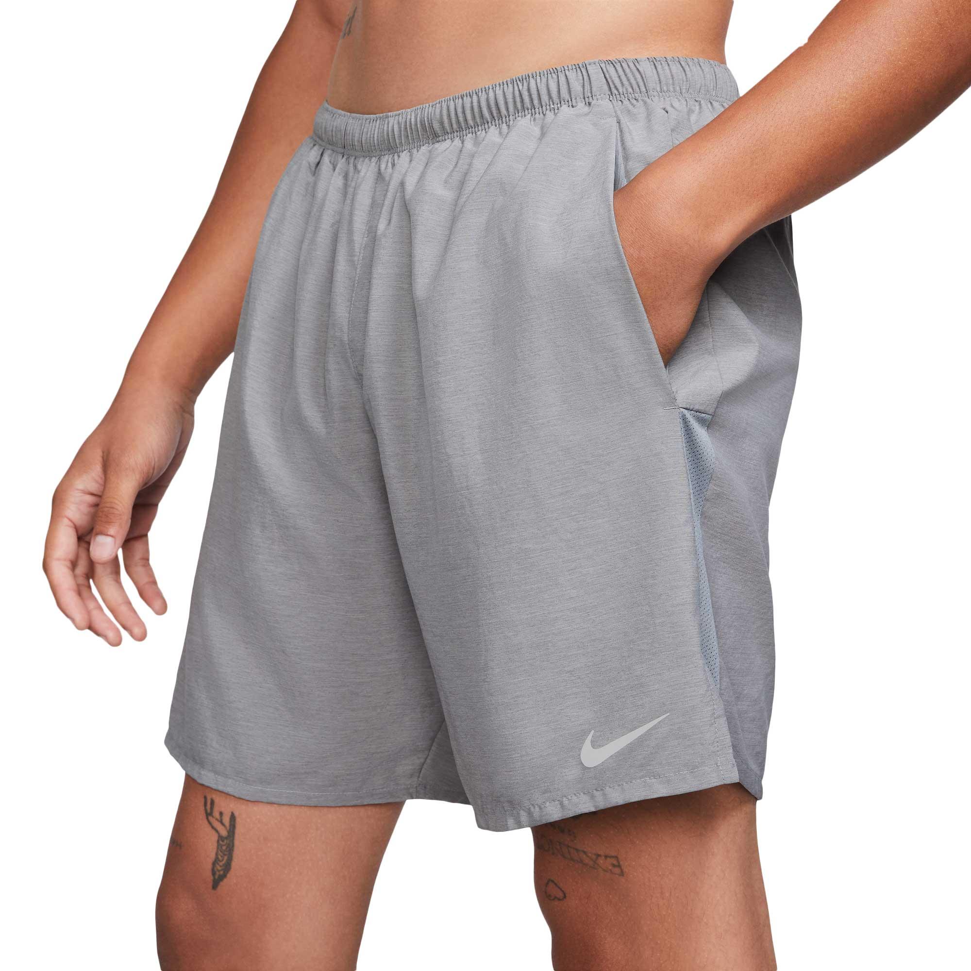 Nike Mens Challenger 7" Brief-lined Running Shorts in Gray for Men | Lyst