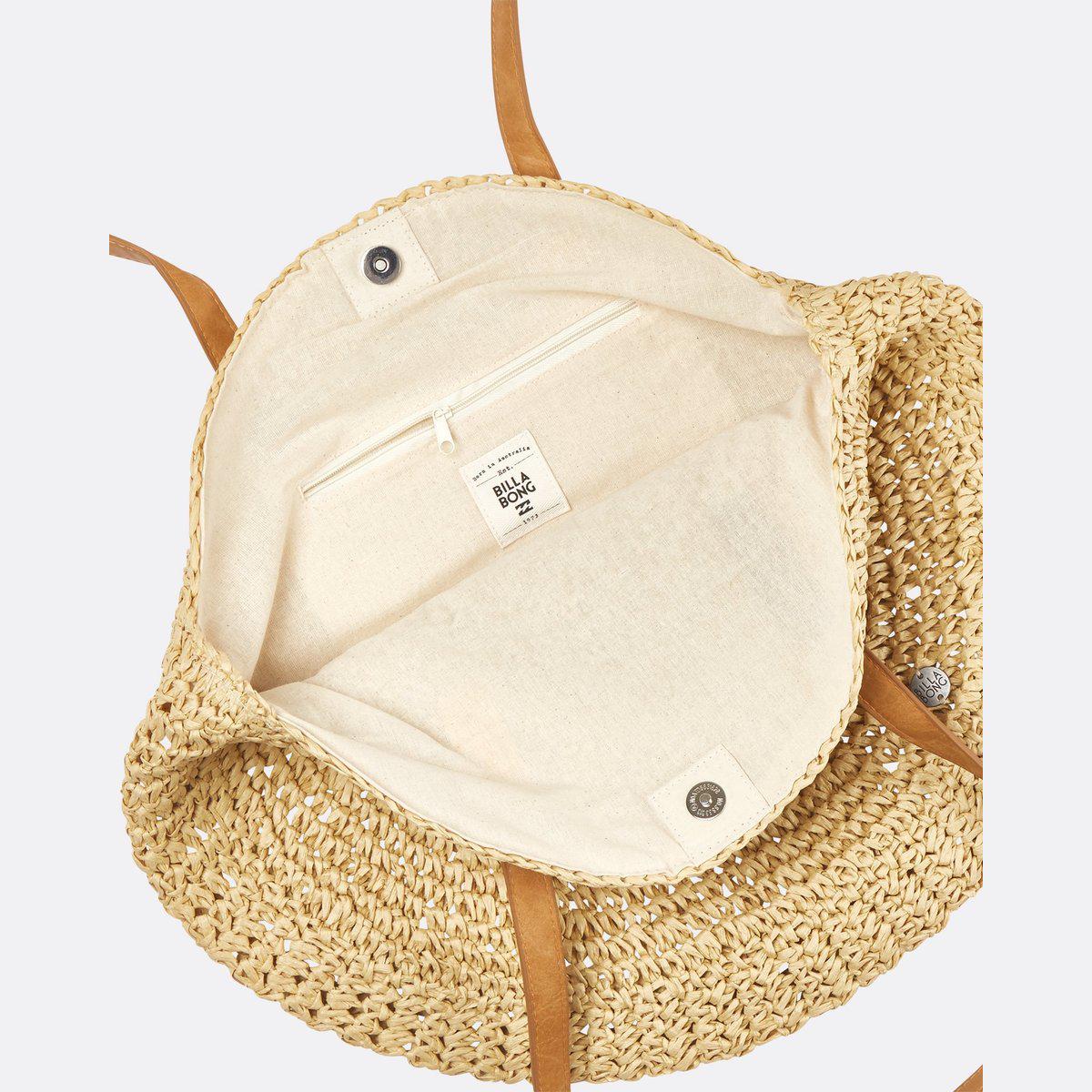 billabong roundabout straw tote