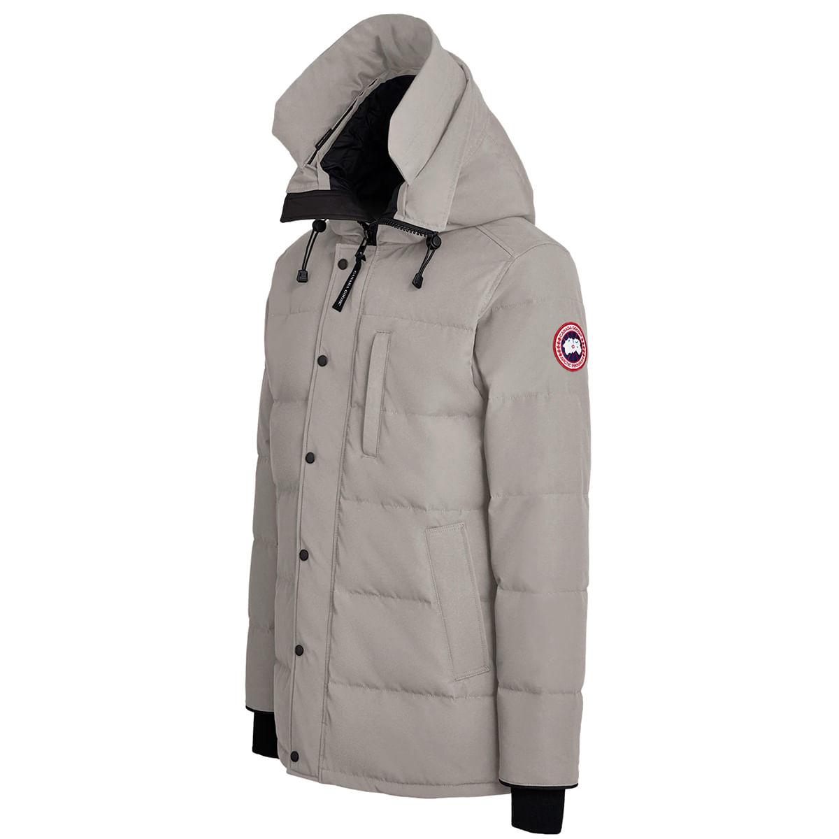 Canada Goose Mens Carson Parka With Hood Trim in Gray for Men | Lyst