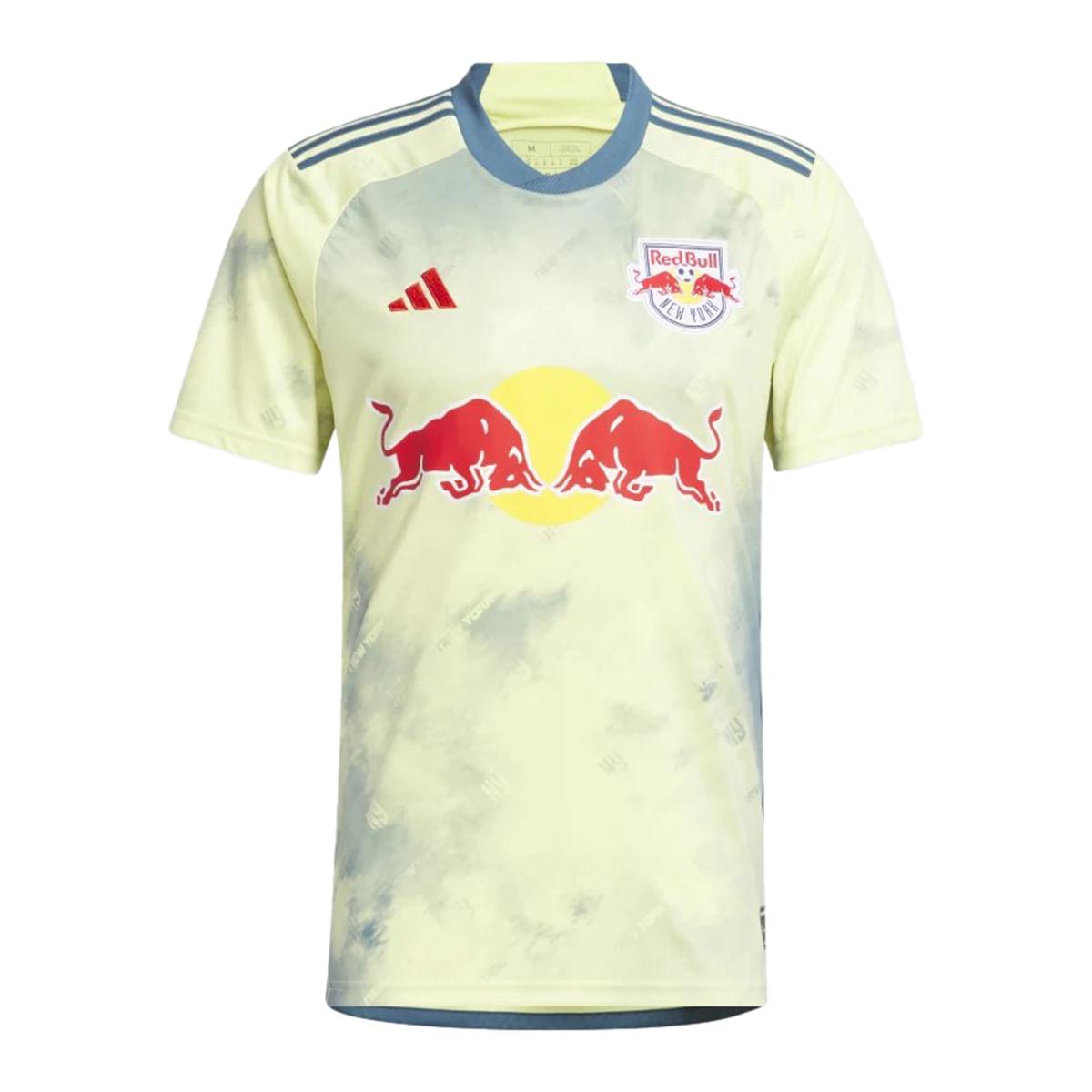 adidas New York Red Bulls 23/24 Home Authentic Jersey - Yellow, Men's  Soccer