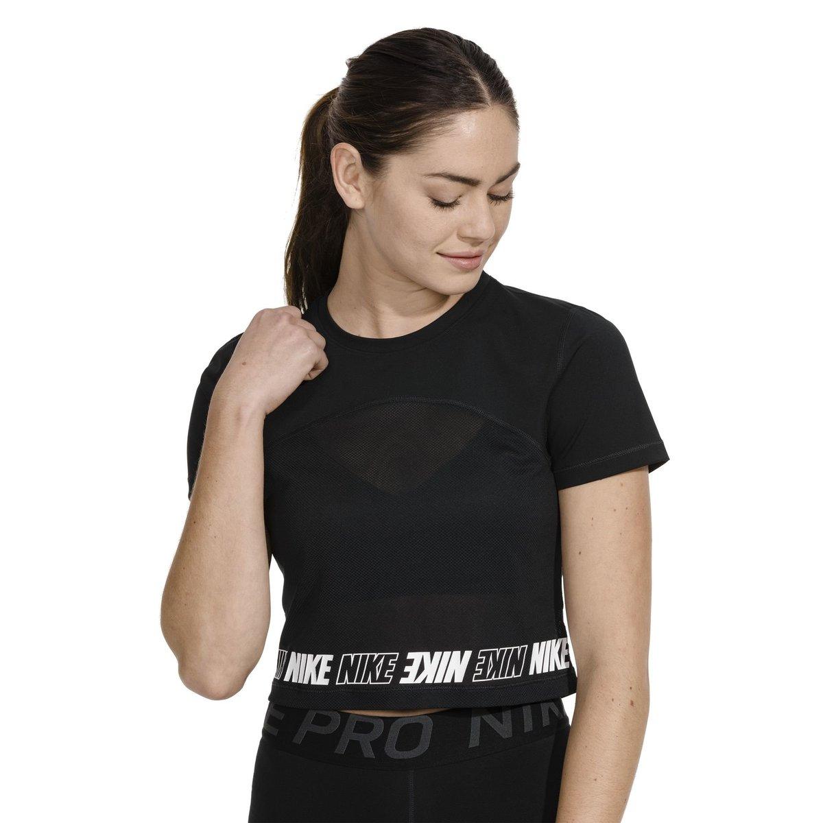 nike women's pro sport distort training top