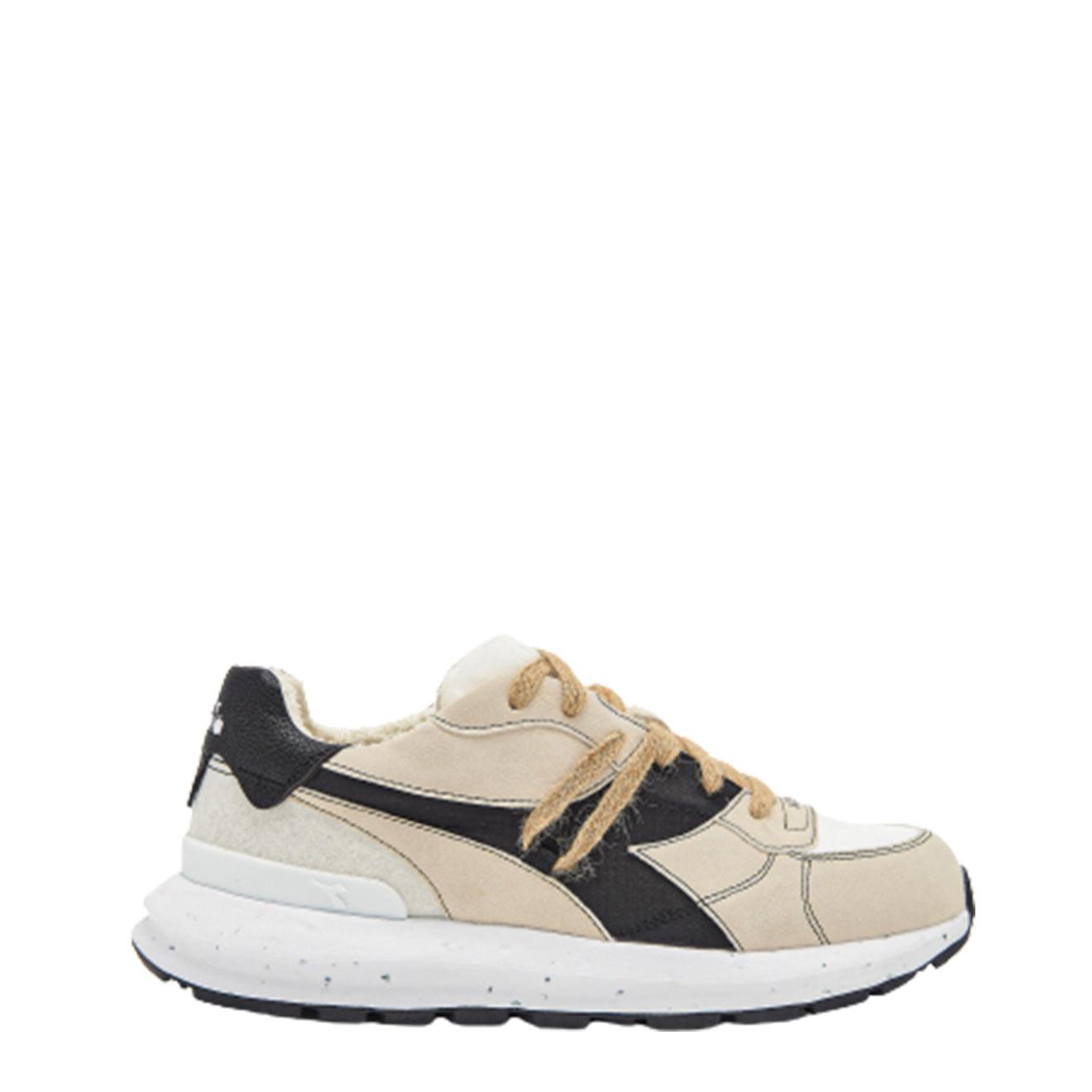 Diadora sale leather trainers