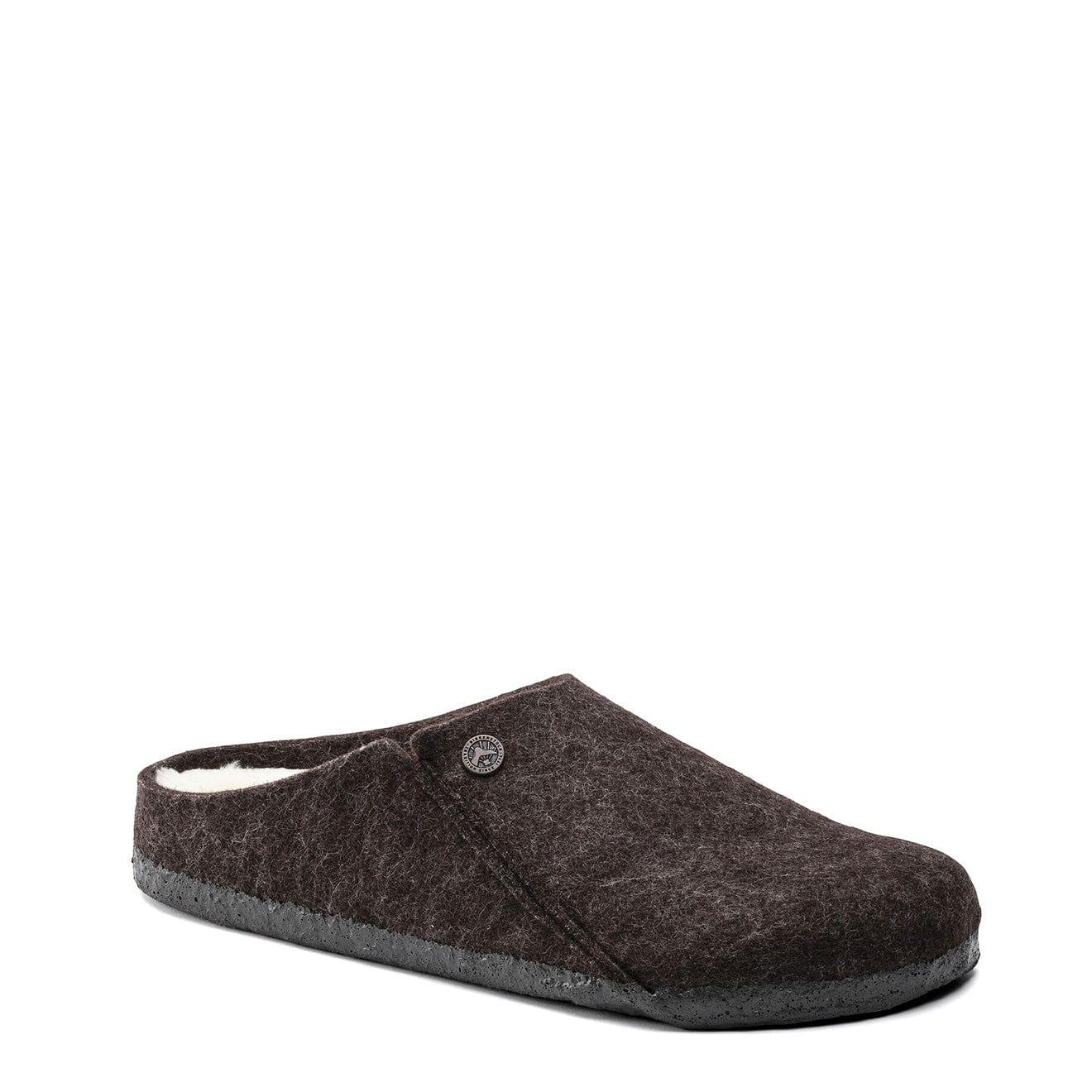 birkenstock zermatt shearling narrow slippers