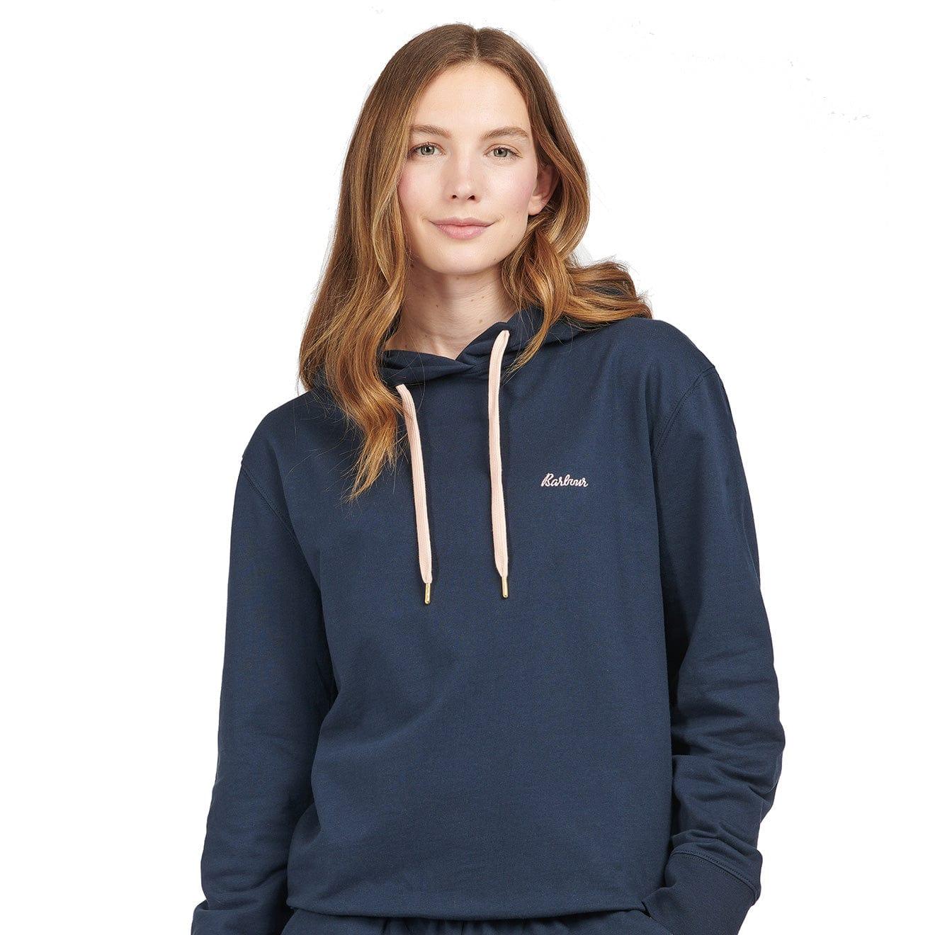 Barbour Lottie Lounge Hoodie in Blue | Lyst